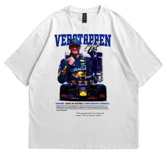 Other - White  Tee With Verstappen